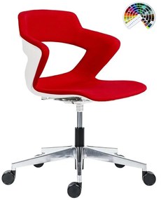 ANTARES Otočné konferenčné kreslo 2160 TC AOKI ALU čalúnenie BONDAI VISUAL MELANGE