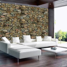 Fototapeta - Stone Wall Rock (254x184 cm)