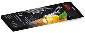 Simax Sklenená slamka 15 cm (6+1)