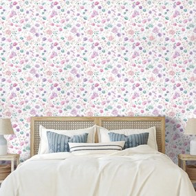 Fototapeta jemné pastelové kvietky