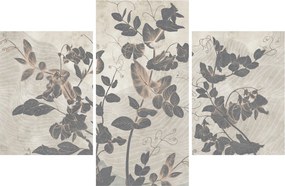 Obraz - Texturované listy (90x60 cm)