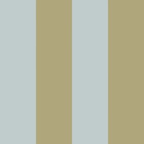 Tapeta pruhy modro zelená 280×50 cm