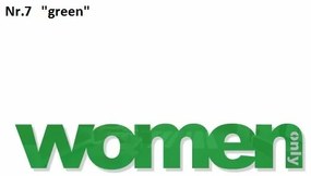 Dekoračný nápis na stenu WOMAN čierna