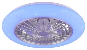 Biele LED stropné svietidlo Stralsund – Trio