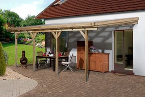 WEKA Drevená záhradná pergola 671 (7x3 m)
