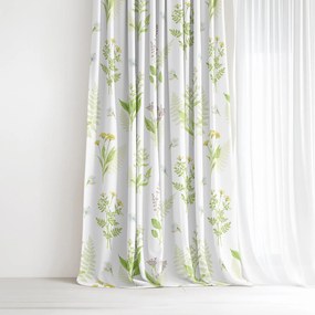 Goldea dekoračný záves - lesné kvety 240x150 cm