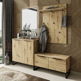 PREDSIEŇOVÁ STENA VALBO 3 DUB ARTISAN