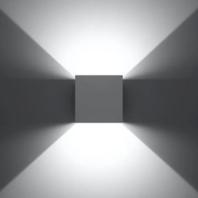 LED Vonkajšie nástenné svietidlo LUCA LED/6W/230V IP54