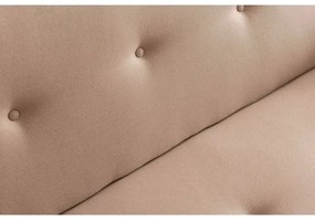 Dvojmiestná pohovka NARA krémová/béžová