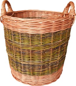 HRADIL H200 Prútený kôš na drevo a slamu okrúhly 50 x 55 cm