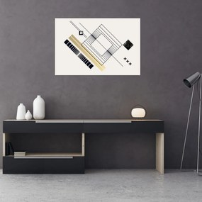 Obraz - Geometrické tvary N⁰6 (90x60 cm)