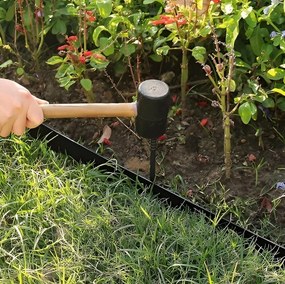 TRENDIE Záhradný obrubník plastový 5cm x 10m