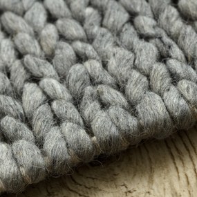 Dywany Łuszczów, Kusový koberec Tahar 99004G grey, 90x150, šedá, obývacia izba