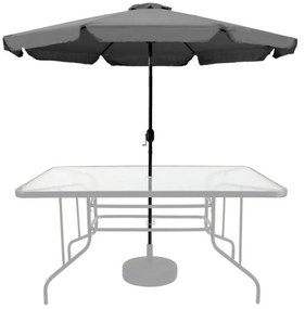 Bestent Záhradný skladací béžový slnečník 350cm BS3479