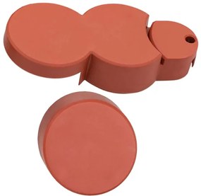 Záhradná palisáda HD 7095 200 cm (12 ks) terakota
