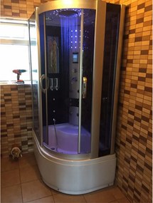 BPS-koupelny Hydromasážny box HYD-Victor 120 P, 120x85 pravý bez sauny