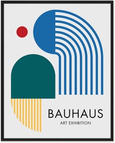 Nástenná dekorácia v ráme Bauhaus Art Exhibition