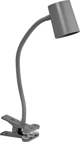 Osram - Stolná lampa s klipom DESK LINE 1xGU10/9W/230V sivá
