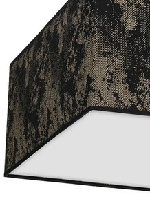 Stropné svietidlo SATINO 3xE27/60W/230V čierna/zlatá