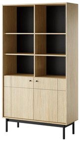 Knihovna Japandi 104 cm dub linea