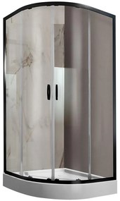 Sprchový kút štvrťkruhový KP4/Fris-B-80-CY W0