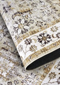 ELLE Decoration, Kusový koberec Imagination New 106043 Cream/Gold z kolekcie Elle, 120x160, žltá, obývacia izba