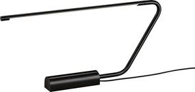 Čierna LED stolová lampa (výška 33 cm) Olea – Trio Select