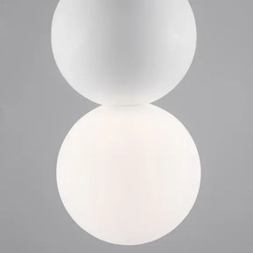 Moderný luster Zero 10 biele