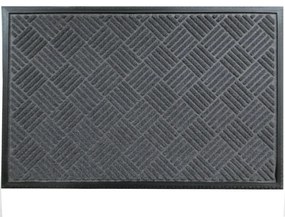 Rohožka reliéfna antracit premium 60x90