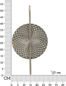 Kovové nástenné svietidlo v striebornej farbe Silvery – Mauro Ferretti
