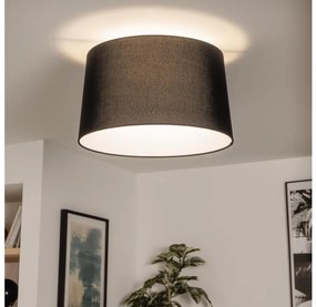Brilagi - LED Prisadený luster CERIA 1xE27/40W/230V pr. 45 cm čierna