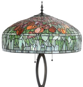 Stojaca tiffany lampa 56*165 TULIP