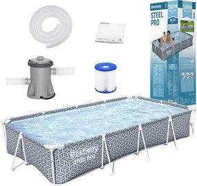 Producent niezdefiniowany Bestway Nadzemný bazén 366 x 201 x 66 cm 7 v 1 561FV