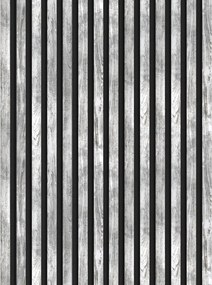 Mexen Lam-F, akustické stenové lamely 275 × 31,5 cm, filc 6 mm, dub bielený, S105-275317-2812-064