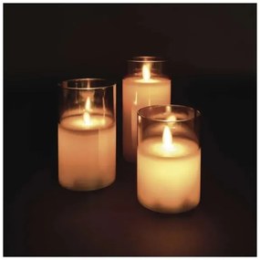 SADA 3x LED sviečok LED/6xAA