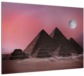 Obraz - Pyramídy Giza, Egypt (70x50 cm)