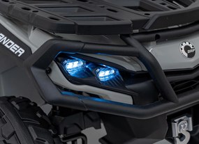 Ramiz Štvorkolka Can Am Outlander ATV Sivá