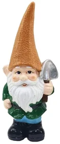 Záhradný trpaslík keramický 28cm oranžový