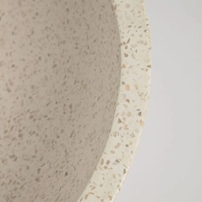Umývadlo z terrazzo Kave Home Sunday, ø 40 cm