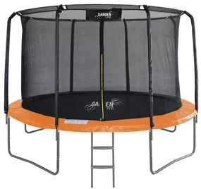Trampolína s vnútornou sieťou 374 cm Gardenline PRO - oranžová