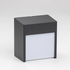 Brilagi - LED Vonkajšie nástenné svietidlo TERNI LED/12W/230V čierna IP44