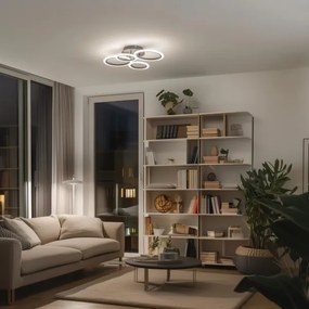 Brilagi - LED Stmievateľný prisadený luster ORBITS LED/50W/230V 3000-6500K antracit + DO