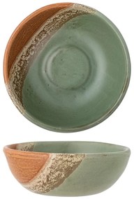 Zeleno–oranžová miska z kameniny 572 ml Paula – Bloomingville