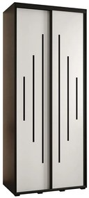 Skriňa 45 Canaris 12 110 čierna/biela/čierna