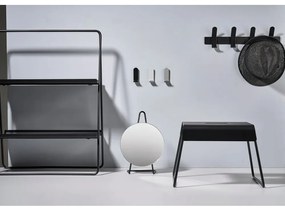 Čierna oceľová stojacia polica Zone A-Table