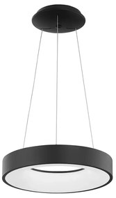 LED luster Rando Thin 38 3000K čierne