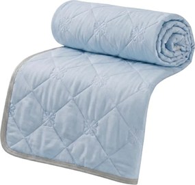 Chladiaca letná prikrývka ELARIA, modrá Rozmer: 200 x 220 cm