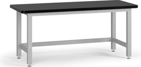 Pracovný stôl do dielne G4, stolová doska MDF + PVC, nosnosť 1000 kg, 1800 mm