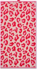 Prémiové uteráky, 2 ks, leopardia potlač