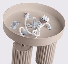 Taupe kovové bodové svietidlo Gleam – Sollux